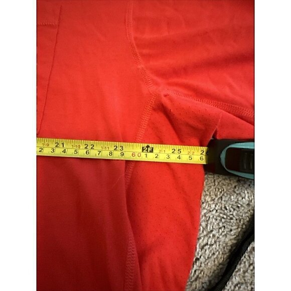Carhartt Force Relaxed Fit Shirt Mens XXL Red Pocket Tee Workwear Stretch - Picture 6 of 7